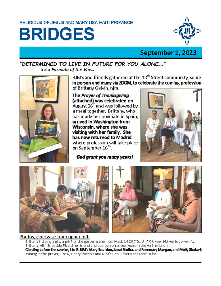 Bridges – September 1, 2023