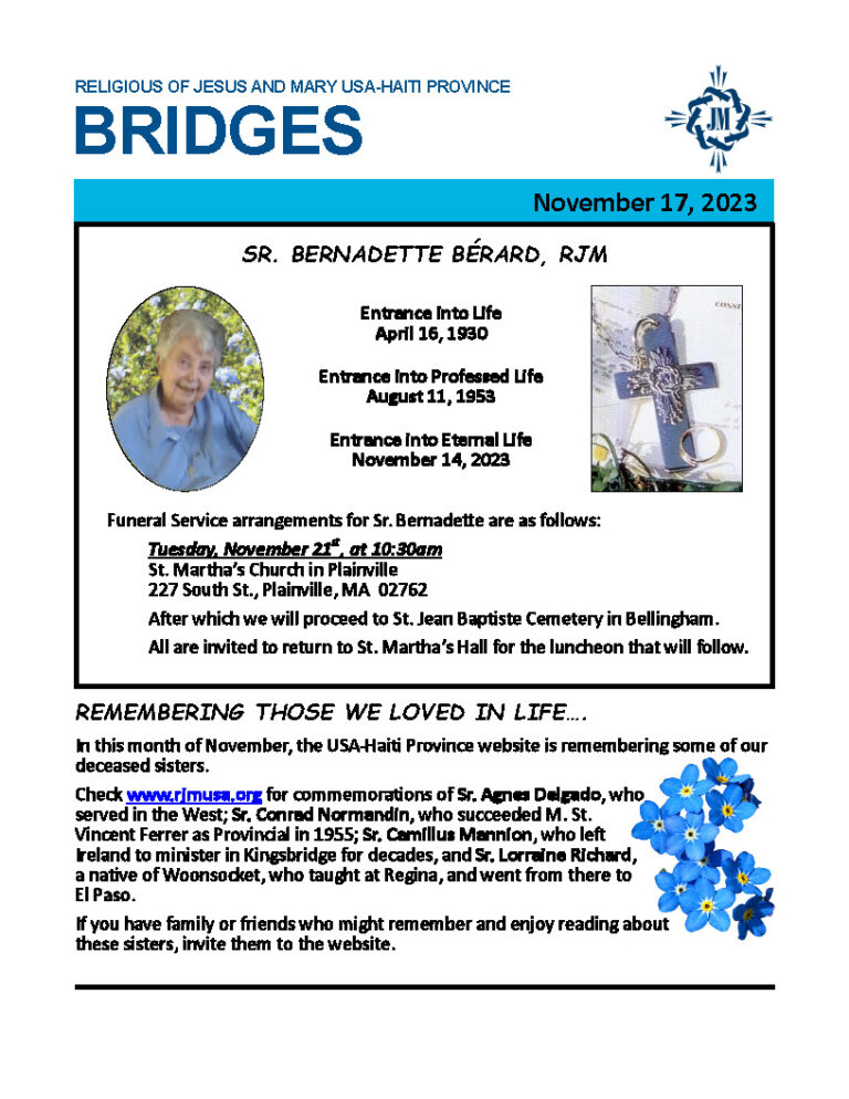 Bridges – November 17, 2023