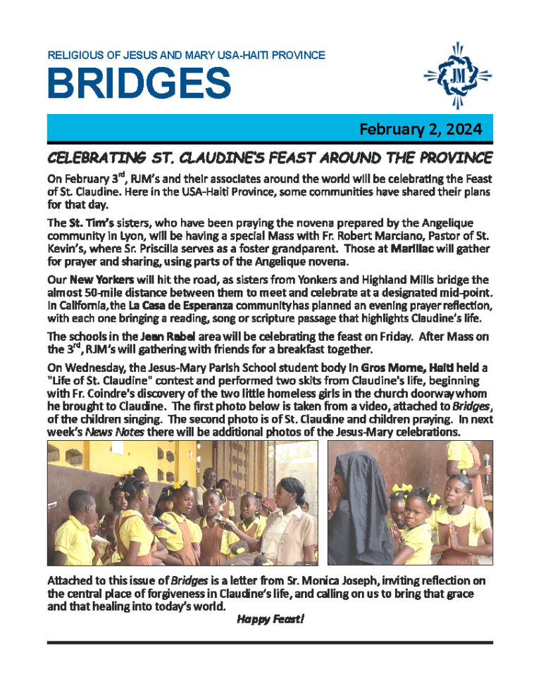 Bridges – February 2, 2024