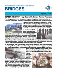 Bridges – April 5, 2024